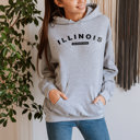 Medium Sport Grey  United States Name & Slogan Hoodie