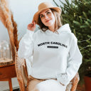 Medium White  United States Name & Slogan Hoodie