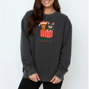 Large Pepper Pet Lover Christmas Sweatshirt Comfort Colors 1566 | Cozy Crewneck Gift | Winter Holiday Outfit
