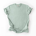 XL Bay Garment-Dyed Heavyweight Plain Short Sleeve T-Shirt Unisex 1717 Blank Vintage washed Tees