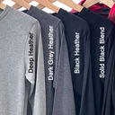  Bella Canvas 3501 CVC Long Sleeve T-Shirt | Unisex Plain Tee | Heather Colors S-2XL