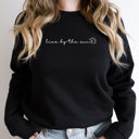 Small Black Live By The Sun Sweatshirt