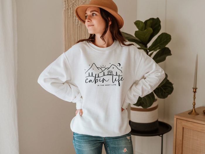 Cabin Life Is The Best Life Sweatshirt