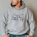 Small Sport Grey Cabin Life Is The Best Life Hoodie