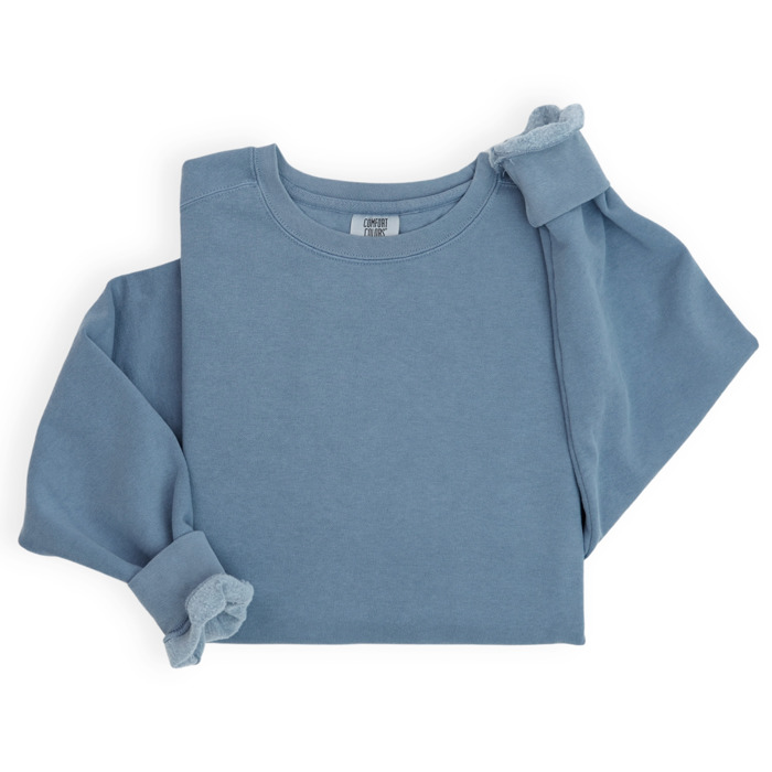 Premium Comfort Colors 1566 Sweatshirt | Unisex Garment-Dyed Vintage Crewneck | Cozy Blank Pullover