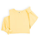 Small Butter Premium Comfort Colors 1566 Sweatshirt | Unisex Garment-Dyed Vintage Crewneck | Cozy Blank Pullover
