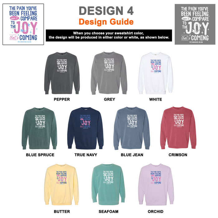 Christian Comfort Colors Sweatshirt 1566 | Faith Inspired Jesus Quote Graphic Crewneck | Gift