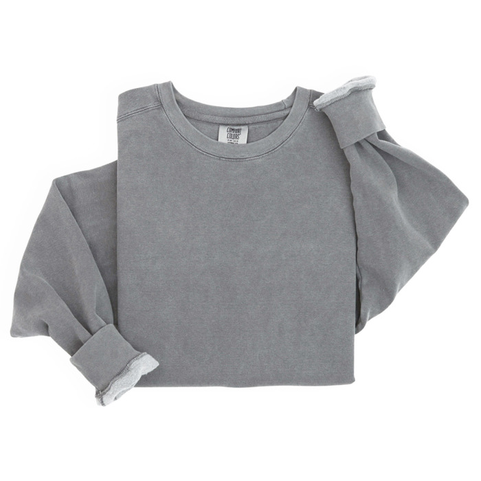 Premium Comfort Colors 1566 Sweatshirt | Unisex Garment-Dyed Vintage Crewneck | Cozy Blank Pullover