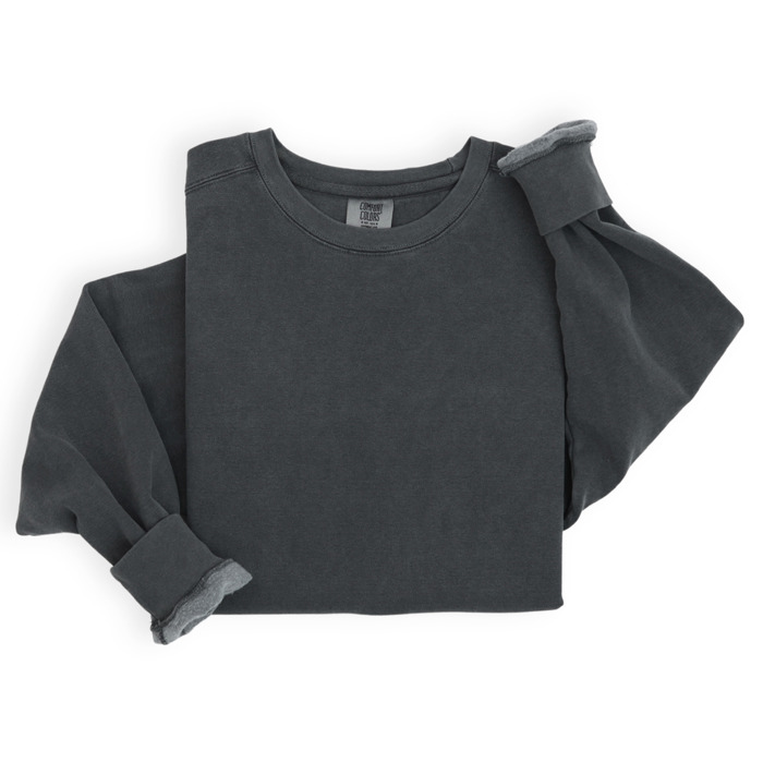Premium Comfort Colors 1566 Sweatshirt | Unisex Garment-Dyed Vintage Crewneck | Cozy Blank Pullover