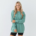  Premium Comfort Colors 1566 Sweatshirt | Unisex Garment-Dyed Vintage Crewneck | Cozy Blank Pullover