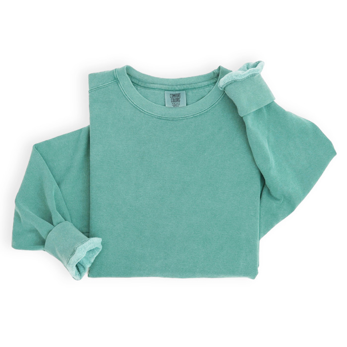 Premium Comfort Colors 1566 Sweatshirt | Unisex Garment-Dyed Vintage Crewneck | Cozy Blank Pullover
