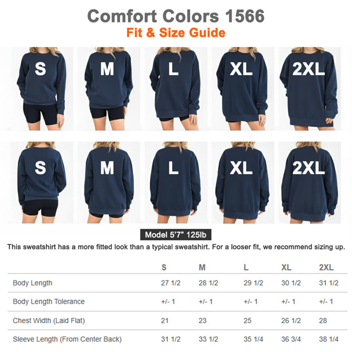 Premium Comfort Colors 1566 Sweatshirt | Unisex Garment-Dyed Vintage Crewneck | Cozy Blank Pullover