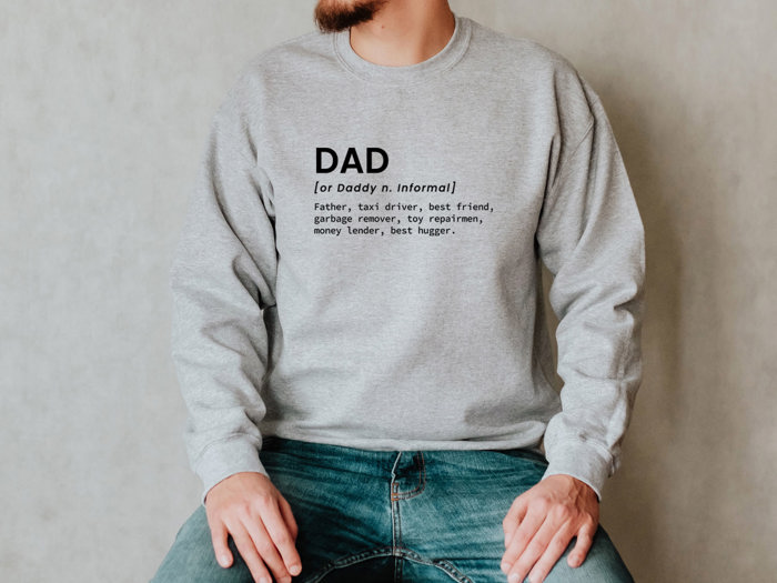 Funny Definition of Dad Sweatshirt