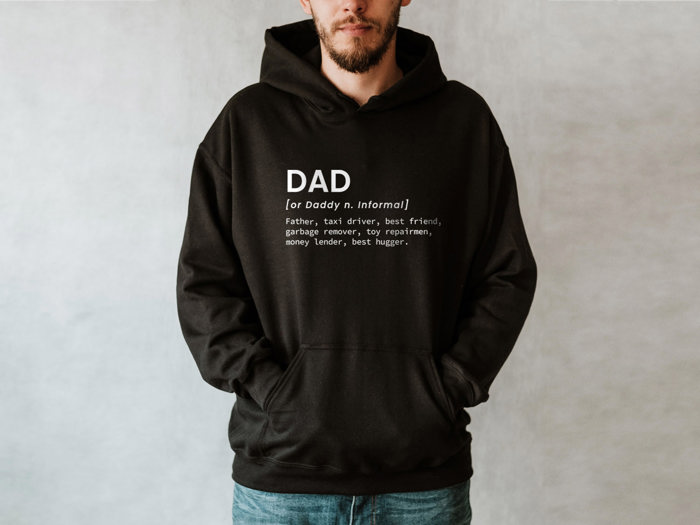 Funny Definition of Dad Hoodie