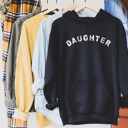 Small Black DAUGHTER Hoodie