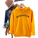 Small Gold DAUGHTER Hoodie