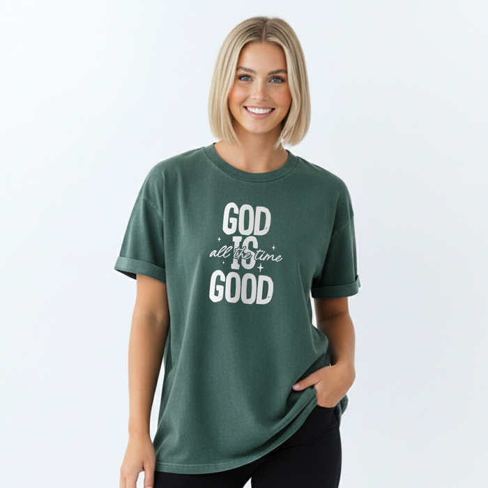 Christian Comfort Colors T-Shirt 1717 | Faith Inspired Jesus Quote Graphic | Garment Dyed Heavyweight Tee