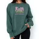  Christian Comfort Colors Sweatshirt 1566 | Faith Inspired Jesus Quote Graphic Crewneck | Gift