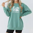  Christian Comfort Colors Sweatshirt 1566 | Faith Inspired Jesus Quote Graphic Crewneck | Gift