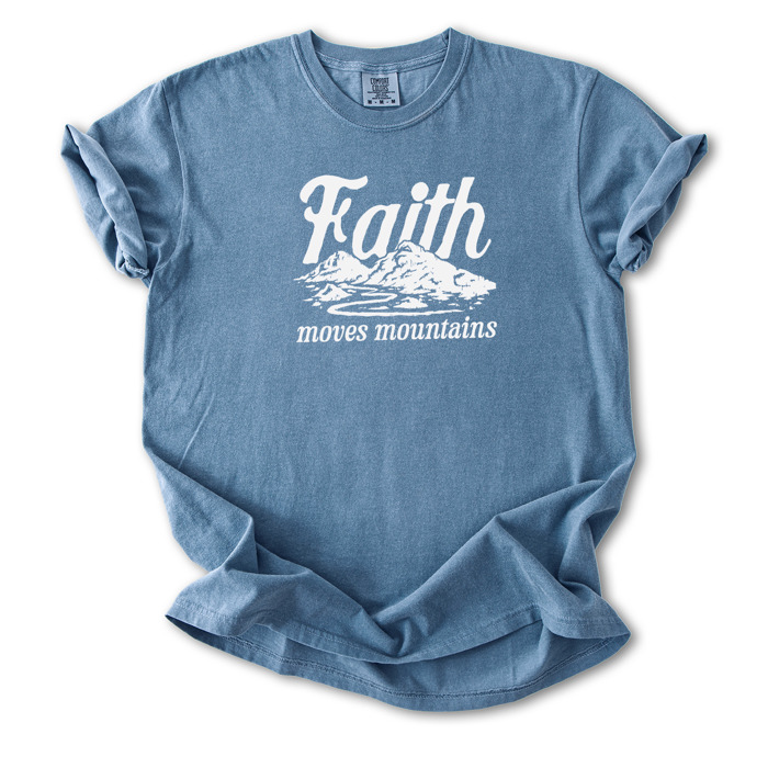 Christian Comfort Colors T-Shirt 1717 | Faith Inspired Jesus Quote Graphic | Garment Dyed Heavyweight Tee