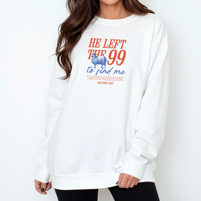 Christian Comfort Colors Sweatshirt 1566 | Faith Inspired Jesus Quote Graphic Crewneck | Gift