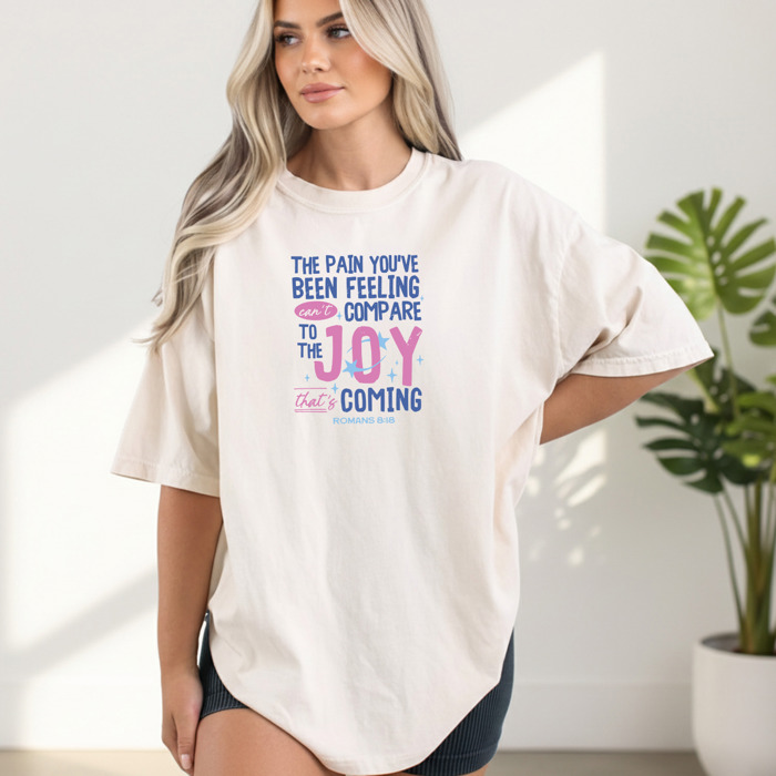 Christian Comfort Colors T-Shirt 1717 | Faith Inspired Jesus Quote Graphic | Garment Dyed Heavyweight Tee