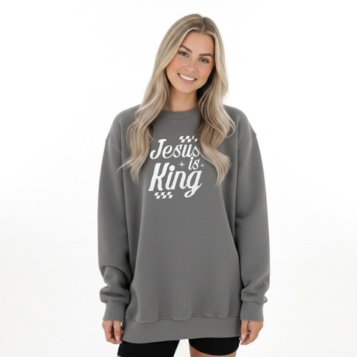 Christian Comfort Colors Sweatshirt 1566 | Faith Inspired Jesus Quote Graphic Crewneck | Gift
