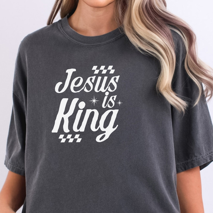 Christian Comfort Colors T-Shirt 1717 | Faith Inspired Jesus Quote Graphic | Garment Dyed Heavyweight Tee
