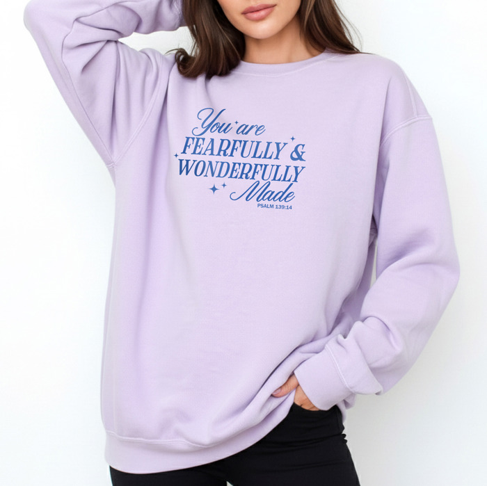 Christian Comfort Colors Sweatshirt 1566 | Faith Inspired Jesus Quote Graphic Crewneck | Gift