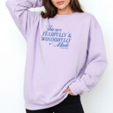 Christian Comfort Colors Sweatshirt 1566 | Faith Inspired Jesus Quote Graphic Crewneck | Gift