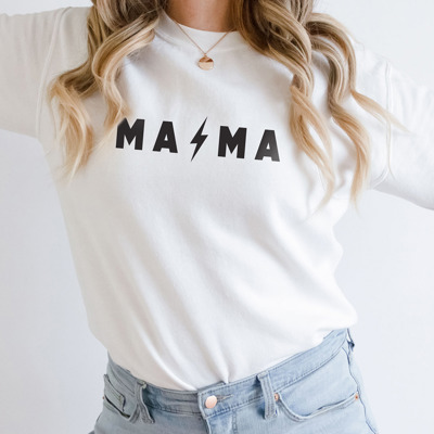 Mama Lightning Bolt Sweatshirt