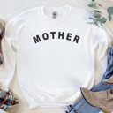 Small White MOTHER Sweatshirt