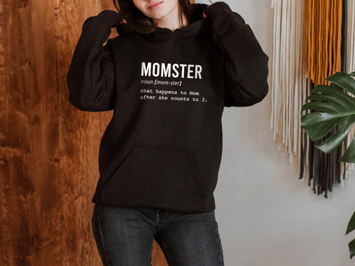 Funny Definition of Momster Hoodie