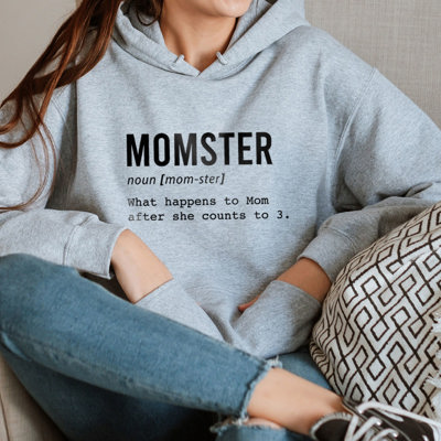 Funny Definition of Momster Hoodie