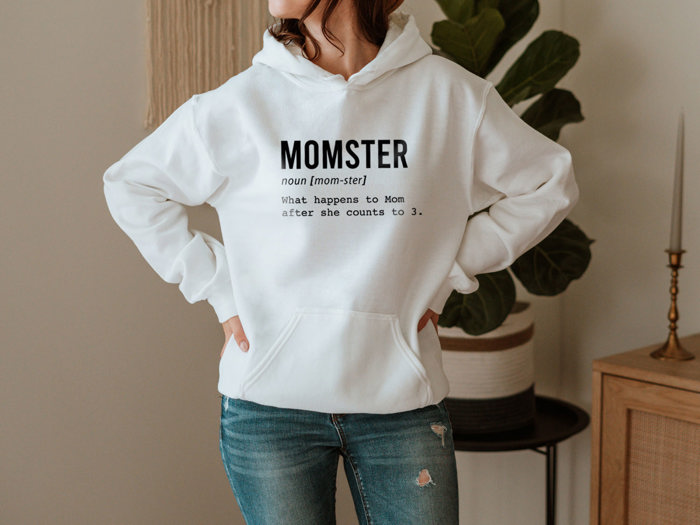 Funny Definition of Momster Hoodie