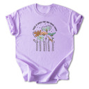 Small Lavender There is Grace for You Today, Mama Floral Cotton T-Shirt | Uplifting Motherhood Quote | Inspirational Gift for Moms | Self-Care Shirt