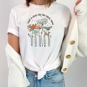  There is Grace for You Today, Mama Floral Cotton T-Shirt | Uplifting Motherhood Quote | Inspirational Gift for Moms | Self-Care Shirt