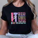  Retro It's Okay to Make Mistakes Cotton T-Shirt | Mental Health Motivation | Positive Affirmation Shirt | Self-Love Quote | Inspirational