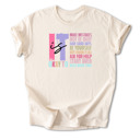 Small Natural Retro It's Okay to Make Mistakes Cotton T-Shirt | Mental Health Motivation | Positive Affirmation Shirt | Self-Love Quote | Inspirational