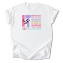 Small White Retro It's Okay to Make Mistakes Cotton T-Shirt | Mental Health Motivation | Positive Affirmation Shirt | Self-Love Quote | Inspirational