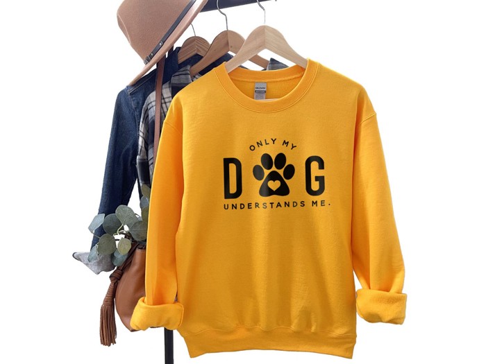 Only My Dog Understands Me Sweatshirt