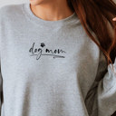  Dog Mom Small Letters Sweatshirt