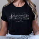  If The Stars Were Made to Worship So Will I Cotton T-Shirt | Christian Worship Quote Design | Peaceful Graphic Apparel | Gift for Believers