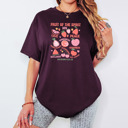  Fruit of the Spirit Cotton T-Shirt | Christian Quote Design | Galatians 5:22-23 | Love Joy Peace Kindness Faithfulness | Gift for Believers