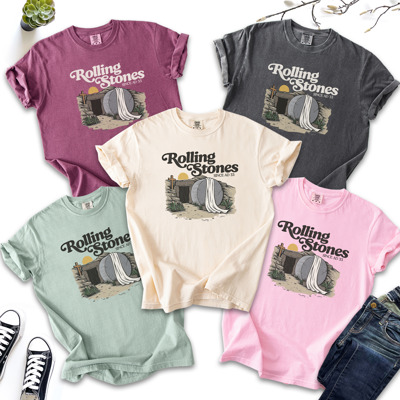 Rolling Stones Inspired T-shirt | Christian Resurrection Tomb Tee, He is Risen Easter Jesus | Perfect Gift for Faithful | Christian Apparel