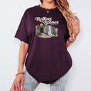  Rolling Stones Inspired Cotton T-shirt | Christian Resurrection Tomb Tee, He is Risen Easter Jesus | Faithful | Christian Apparel