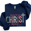  Christmas Sweatshirt | Cozy Faith Sweatshirt Gift | Christian Jesus Crewneck Holiday Outfit