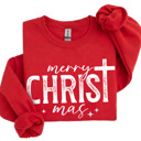  Christmas Sweatshirt | Cozy Faith Sweatshirt Gift | Christian Jesus Crewneck Holiday Outfit