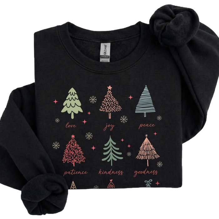 Christmas Sweatshirt | Cozy Faith Sweatshirt Gift | Christian Jesus Crewneck Holiday Outfit