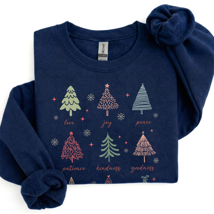 Christmas Sweatshirt | Cozy Faith Sweatshirt Gift | Christian Jesus Crewneck Holiday Outfit